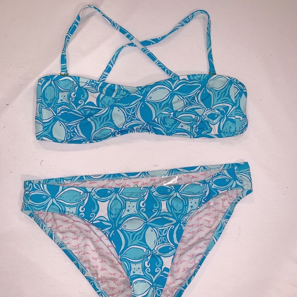 Lily Pulitzer What a Racket Bikini Set - Picture 2 of 6